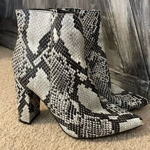 Snakeskin Boots